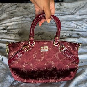 Coach Dotted OP Art Sophia Bag